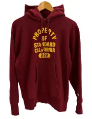 チャンピオン Champion STANDARD CALIFORNIA スタンダードカリフォルニア  REVERSE WEAVE リバースウィーブ 21AW C8-U111 パーカ ワインレッド Mサイズ 101MT-4214