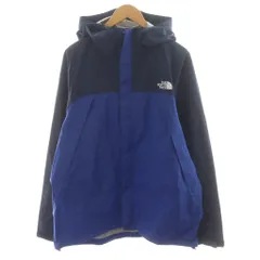 ザノースフェイス THE NORTH FACE ドットショットジャケット DOT SHOT JACKET マウンテンパーカー ジップアップ ロゴ ナイロン バイカラー XL 青 ブルー 紺 ネイビー NP61830 /AN50
