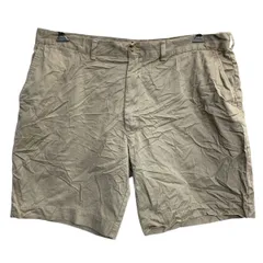 POLO RALPH LAUREN チノショートパンツ W42 ポロラルフローレン ビッグサイズ ベージュ コットン 古着卸 アメリカ仕入 2502-1029