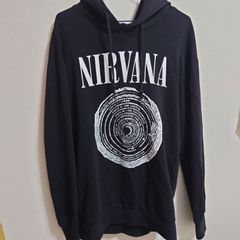 NIRVANA　ニルヴァーナ　パーカー　ブラック