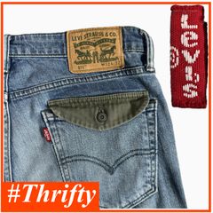 送料無料 即決★リーバイス 511★ W32 タロン フラップポケット ミリタリー Levi's メンズ TALON アメカジ デニム ジーンズ p240412