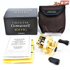 ★21カルカッタコンクエスト　101HG 新品未使用★ シマノ(SHIMANO) 21 カルカッタコンクエスト 101HG 左巻き