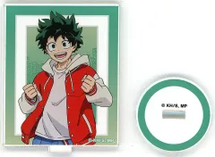 【中古】アクリルスタンド・アクリルパネル 緑谷出久(上半身) 「僕のヒーローアカデミア×RED° TOKYO TOWER 描き下ろし 記念撮影ver. トレーディングアクリルスタンド」