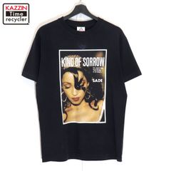 00s シャーデー SADE AAA King of Sorrow 2001 バンドＴシャツ メンズ 表記Mサイズ