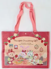 【中古】バッグ 集合 ショッピングバッグ 「ダッフィー＆フレンズのハートフェルト・ストロベリーギフト」 東京ディズニーシー限定