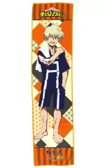 【中古】タオル・手ぬぐい 爆豪勝己 コラボ限定マフラータオル 「僕のヒーローアカデミア×極楽湯・RAKU SPA 極楽の更に向こうへ! PLUS ULSPA」 ヒロアカプラスセット購入特典