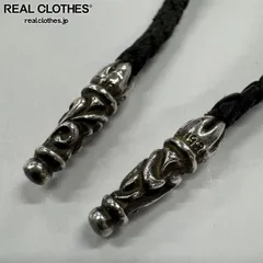 クロムハーツ スクロールレザーブレイド CHROME HEARTS クロムハーツ LEATHER BRAID スクロールレザー