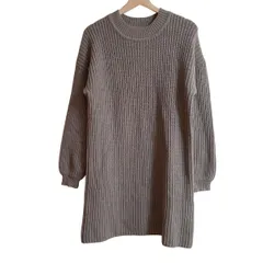 BEAUTY&YOUTH UNITEDARROWS(ビューティアンドユース ユナイテッドアローズ) ワンピース レディース - ブラウン 長袖/ひざ丈