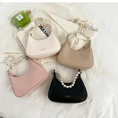 卒業式 卒園式 入学式 入園式 パール ハンドバッグ パーティバッグ セレモニーバッグ ハンドバック ミニバッグ 肩掛け パールハンドル レディース フォーマル かばん 結婚式 お呼ばれ きれいめ 3way ホワイト ブラック ピンク ベージュ