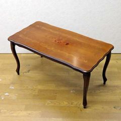 ローテーブル 幅100cm リビングテーブル イタリア製 猫脚 102-282