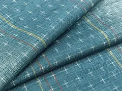 平和屋着物▽上質な紬　単衣　絣間道　正絹　逸品　AABB3598jh