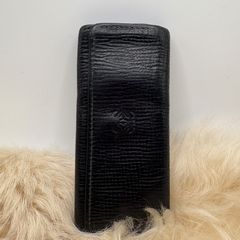 LOEWE　ロエベ　キーケース　アナグラム　型押し　4連　レザー