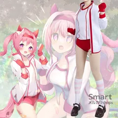 コスプレ 衣装 ウマ娘 プリティーダービー ウララ 決勝服風 フルセット アニメ ゲーム キャラクター 仮装 レディース M250913-9