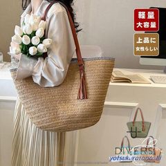カゴバッグ おしゃれ かごバッグ 2025 浴衣バッグ 夏 軽い 女性 トートバッグ レディース 40代 ストローバッグ サマーバッグ 大きめ 大容量 バッグ 30代  vii4w844365