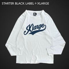 STARTER XLARGE コラボ ロンT プリント ベースボールロゴ 古着