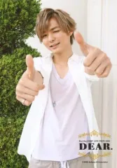 【中古】生写真(ジャニーズ) Hey! Say! JUMP/薮宏太/膝上・衣装白ピンク・両手親指立て・ウインク/「Hey! Say! JUMP LIVE TOUR 2016 DEAR.」オリジナルフォト