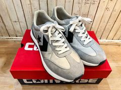 美品 数回着用 CONVERSE/コンバース STARFIRE SC J GRY/BLK スターファイヤー メンズ スニーカー 28cm vibramソール スウェード