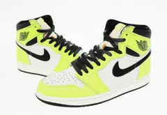 ナイキ NIKE AIR JORDAN 1 RETRO HIGH OG VOLT エアジョーダン1 ハイ ボルト ヴィジョネア 555088-702 27 グリーン ホワイト ブランド古着ベクトル 中古▲■250413
