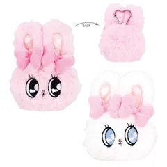 エスターバニー カラビナ付きぬいぐるみファスナーマスコットポーチ 小物が入るポーチ リボンバニー クリームバニー うさぎ ぬいぐるみ マスコット チャーム