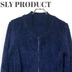 SLY PRODUCT スライプロダクト レディース アウター フリース 青 ブルー Lサイズ 000000152B