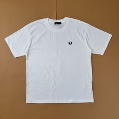 新品 送料無料 FRED PERRY フレッドペリー Tシャツ 半袖 メンズ  無地 薄手 おしゃれ レディース ファッション 麦の穂の刺繡 トップス カジュアル ブラック ホワイト 夏 夏服