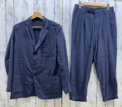 【値下げ中】COMOLI ウールリネンセットアップ　ネイビー COMOLI / Linen × Wool Jacket & Pants – MaW SAPPORO