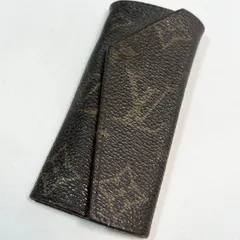 【送料無料】Louis Vuitton/ルイヴィトン/4連キーケース/ミュルティクレ4/モノグラム/ブラウン/中古品/内側汚れあり