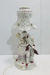 美品】ビンテージ人形陶器置物インテリア工芸品美術品A1107