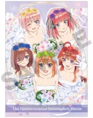 【中古】クリアファイル 集合(ウェディング/パープル) A4シングルクリアファイル 「映画 五等分の花嫁」