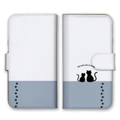 iPhone13Pro Max ケース 手帳型 アイフォン13 プロマックス スマホケース 黒猫 くろねこ 猫 ねこ ネコ 動物 アニマル かわいい おしゃれ シンプル くすみカラー カラー05