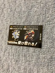色違いミライドンとコライドンを受け取れる印刷物　新品