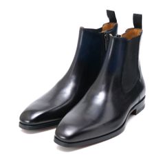 □美品□MAGNANNI マグナーニ ブーツ サイズ38 サイドゴア チェルシー  