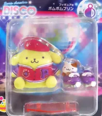 【中古】トレーディングフィギュア ポムポムプリン フィギュア 「Happyくじ Sanrio characters DISCO」 フィギュア賞