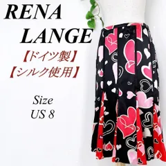 RENA LANGE レナランゲ スカート シルク フレア レディース