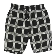 Needles ニードルス MR181 String Cowboy Short R/C Lawn Cloth ストリング カウボーイ ショーツ レーヨン コットン チェック ショート パンツ ブラック系 S【中古】のサムネイル