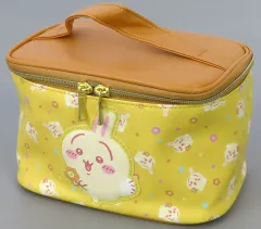 【中古】バッグ うさぎ(花) ミラー付きバニティポーチ 「ちいかわ なんか小さくてかわいいやつ×Avail」