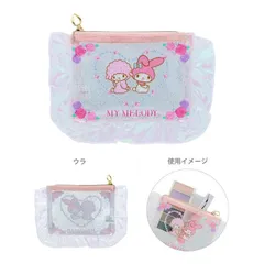 サンリオ　マイメロディ・マイスイートピアノ　フリル付クリアポーチ　Y2K×バレエコア　サンスター文具　my melody　4901770786827