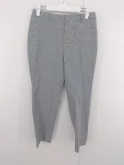 ◇ McGREGOR マックレガー チェック バックゴム テーパード パンツ サイズL グレー系 レディース P  【1307040001875】