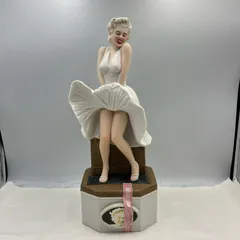 美品 マリリンモンロー「七年目の浮気」陶器ボトル バーボン ウイスキー 未開栓@ 美品 マリリンモンロー「七年目の浮気」陶器ボトル バーボン