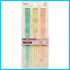 【人気商品】スケーター(Skater) アクリル製 クリア 箸 16.5cm 3膳組 すみっコぐらし 日本製 AA2T-A