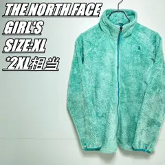 【US古着】THE NORTH FACE　ザノースフェイス　フリースジャケット　ガールズ　サイズ表記XL　レディース2XL相当