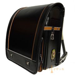 クラリーノ 黒のランドセル（キッズインパックとランドセルカバーの 