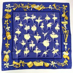 エルメス　HERMES 　スカーフ　カレ90　シフォン ラ・ダンス 楽天市場】未使用 HERMES エルメス カレ90 LA DANCE ラ ダンス