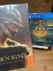 【中古美品】PS4ソフト　ELDEN RING(エルデンリング) + 早期購入特典マップ付き