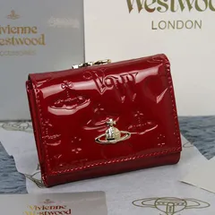 VivienneWestwoodレッドエナメル長財布 2025年最新】vivienne 財布 赤の人気アイテム - メルカリ