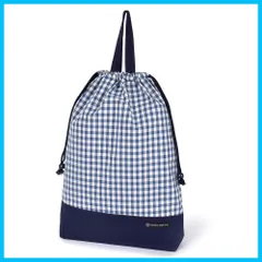 【人気商品】大きめ チェック大・紺 お着替え袋 小学生 体操服入れ 大 カラフルキャンディスタイル CANDY STYLE) カラフルキャンディスタイル(COLORFUL 体操服袋 男の子 女の子 巾着袋 N3312600