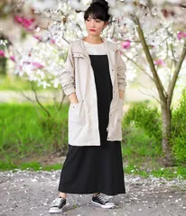 撥水 マウンテンパーカー ミディ丈 レディース アウター 体型カバー マンパ ロング 撥水加工 ジャンパー カジュアル 春 秋 冬