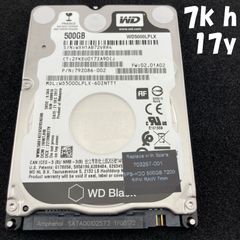 WD Black 500GB 2.5" 7mm SATA HDD | 7k h / y17 |  / WD5000LPLX-60ZNTT1 / wd black【945】