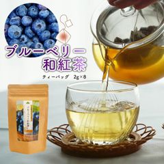 ブルーベリー和紅茶 松田製茶 フルーツティー 2g×8 ティーバッグ フレーバーティー 猿島茶