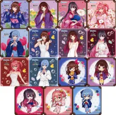 ホロライブ　極楽湯 　トレーディング　缶バッジ　さくらみこ　9個　しらけん ホロライブ 極楽湯 トレーディング 缶バッジ さくらみこ 9個